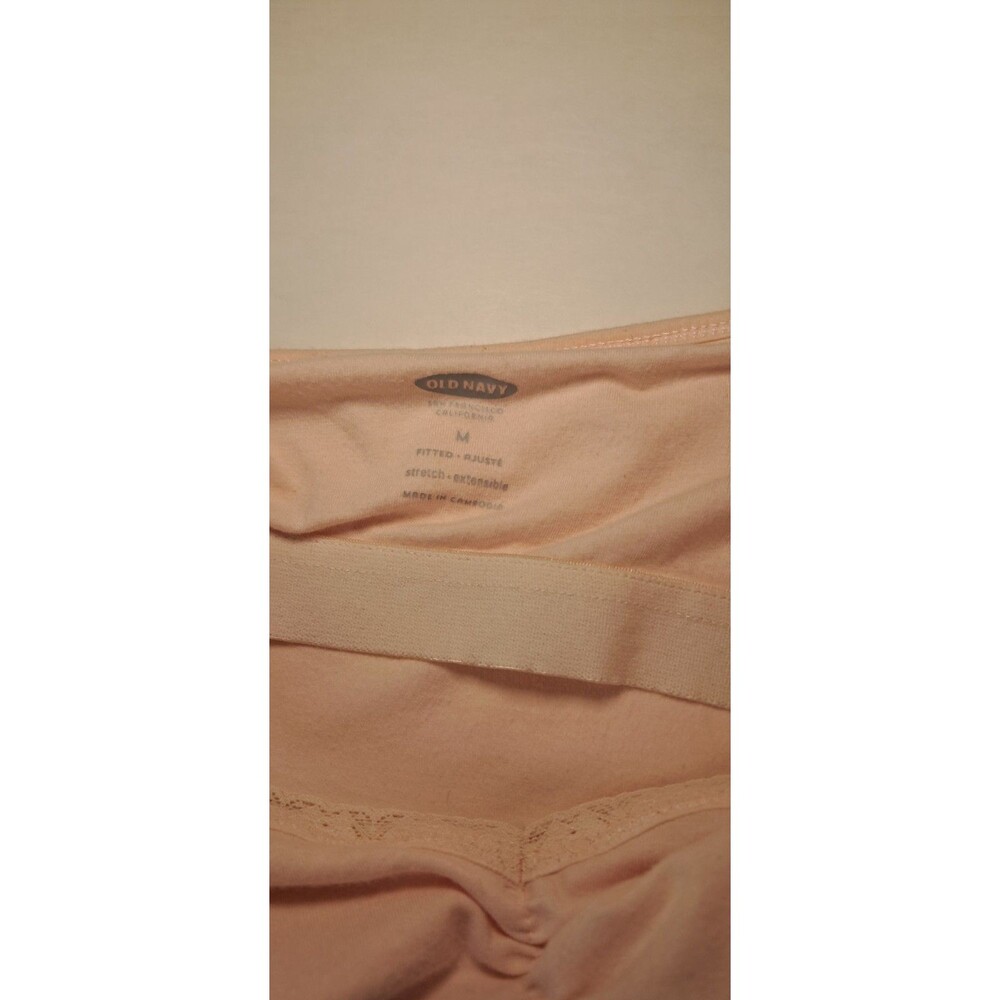 Old Navy Womens Medium Pink Tank Top Lace Trim - Picture 4 of 6